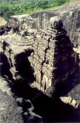 храм кайласа в эллоре